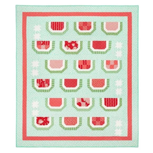 Summertime Quilt Kit by Camille Roskelley for Moda Fabrics - Picture 7 of 7